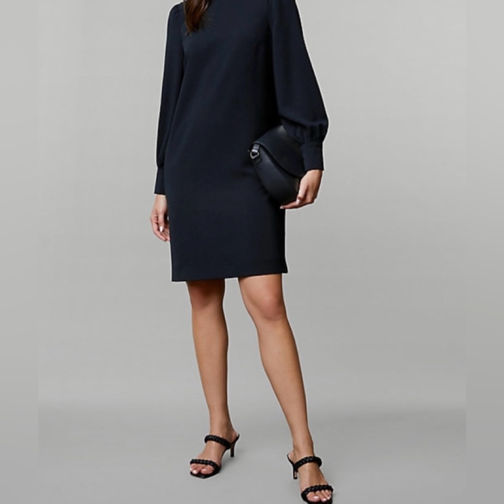 Banana Republic Navy Shift Short Dress